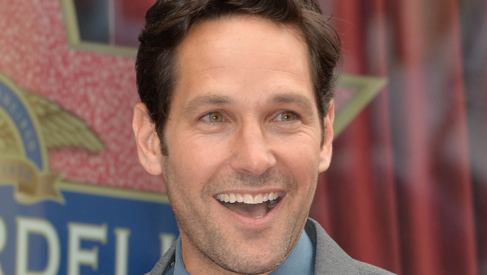 Paul Rudd excited smile