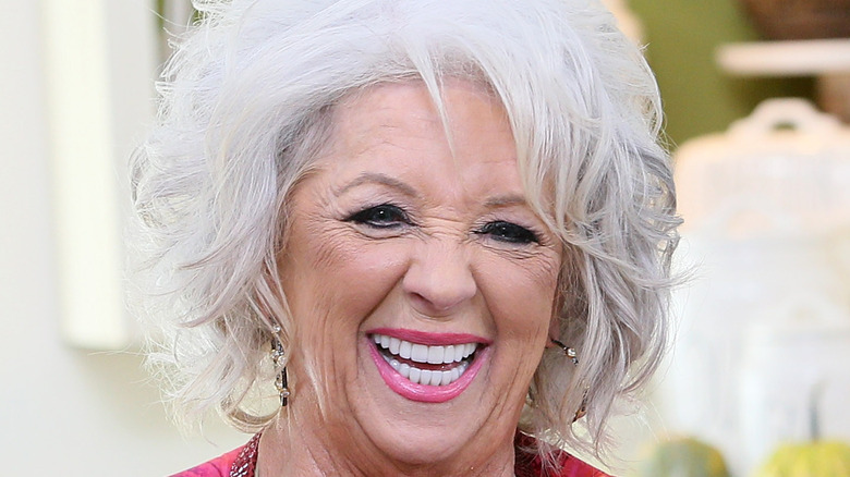 Paula Deen laughs