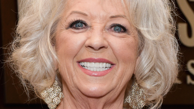 Paula Deen with wide smile