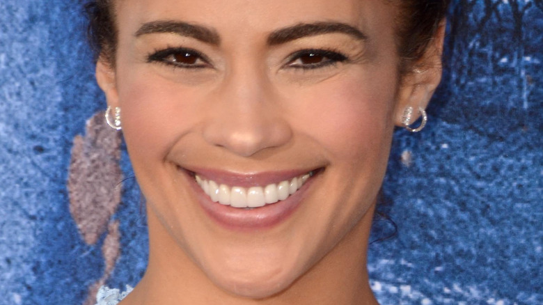 Paula Patton smiling