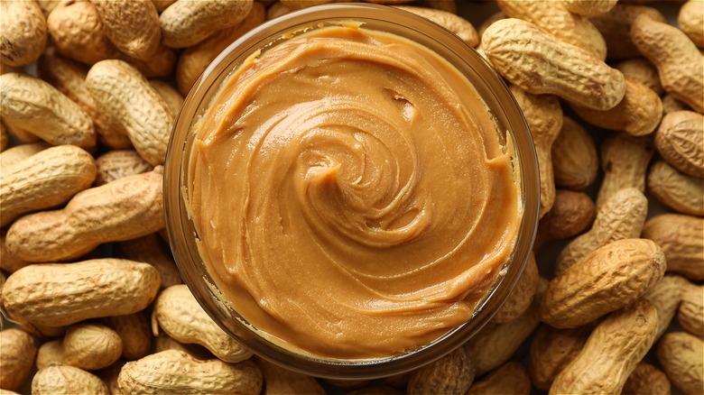 Peanut butter jar