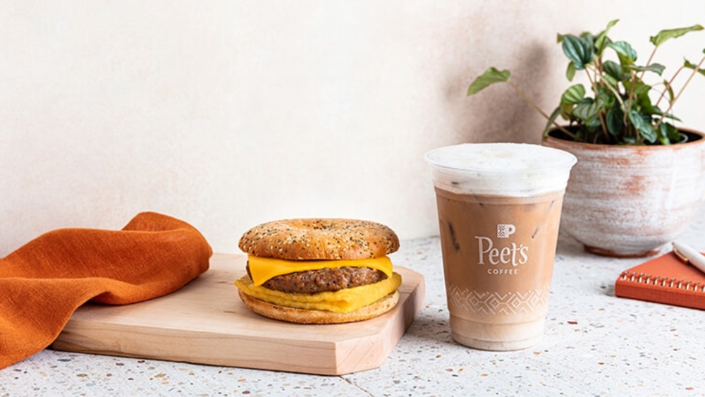 Peet's Coffee vegan breakfast