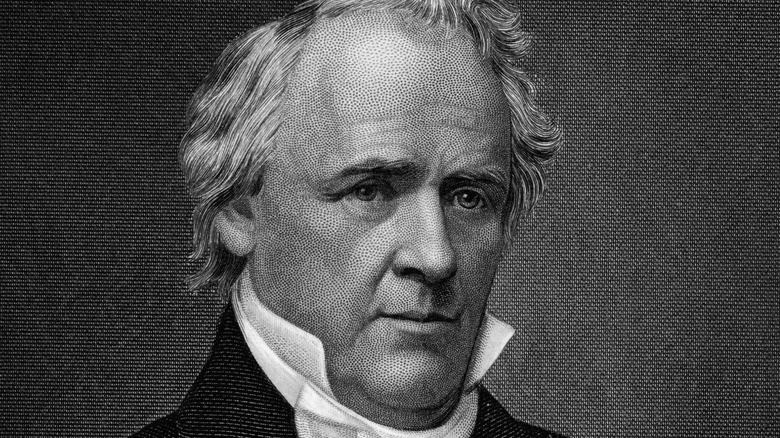 1860 portrait of James Buchanan, the fifteenth President of the United States.