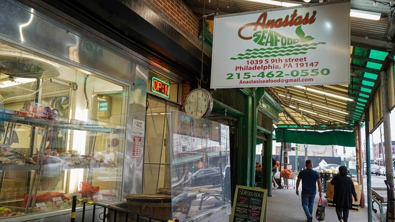 Anastasi market sign