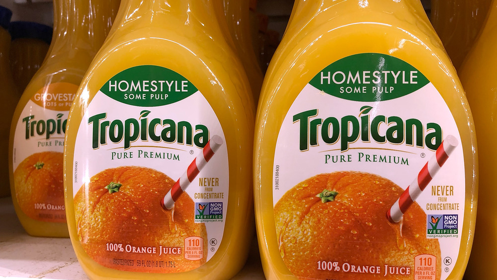Tropicana orange juice