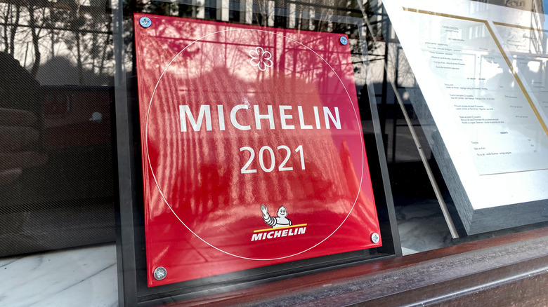 Michelin 2021 sign