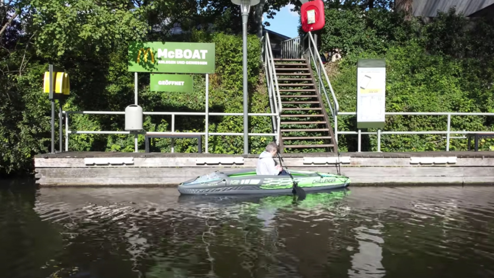 People Can't Believe This 'Float-Thru' McDonald's Location