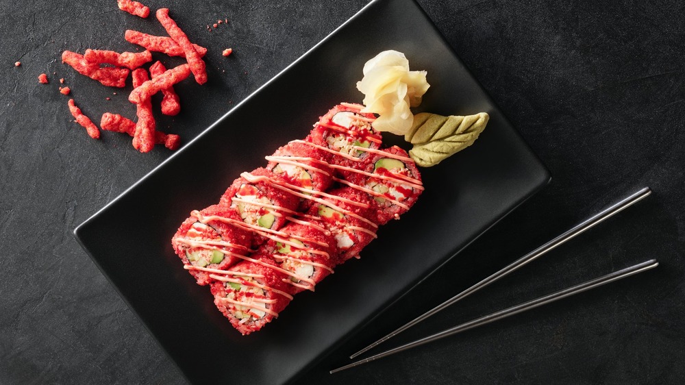 The Cheetos Flamin' Hot Roll Hissho Sushi 