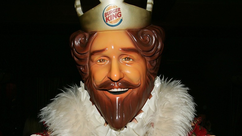 The King Burger King mascot