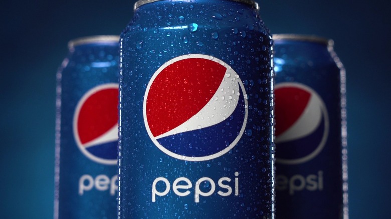 Pepsi cans