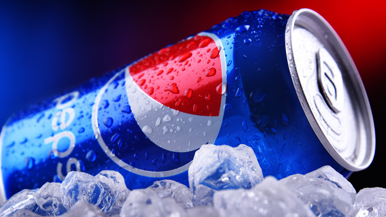 Pepsi on ice