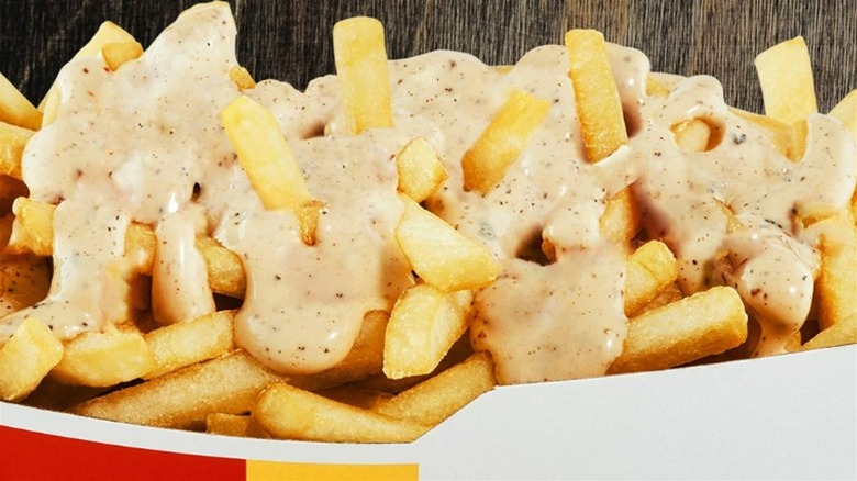 McDonald's Peru fries with smoky sauce