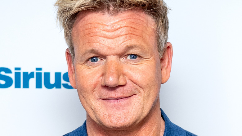 Gordon Ramsay smiling