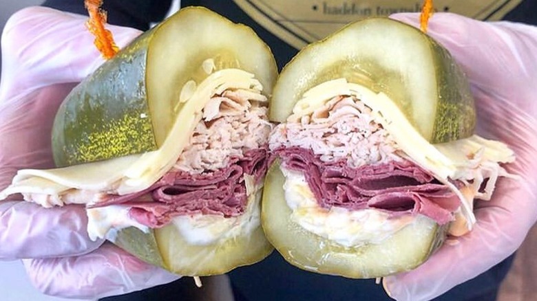 Pickle sandwich