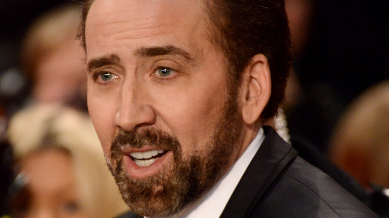 Nicolas Cage with beard 