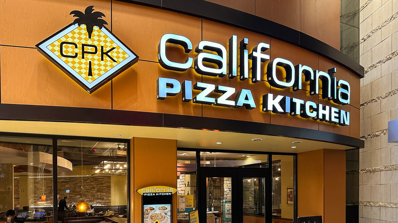 A photo of the exterior of a California Pizza Kitchen