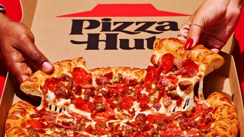 Pizza Hut slices