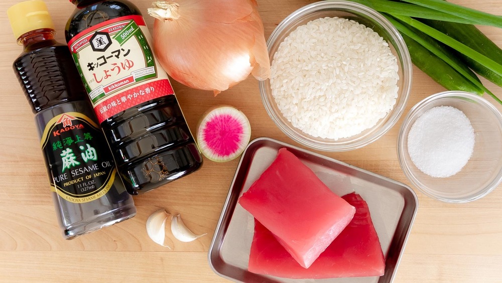 poke bowl ingredients