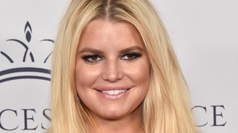 Jessica Simpson smiling