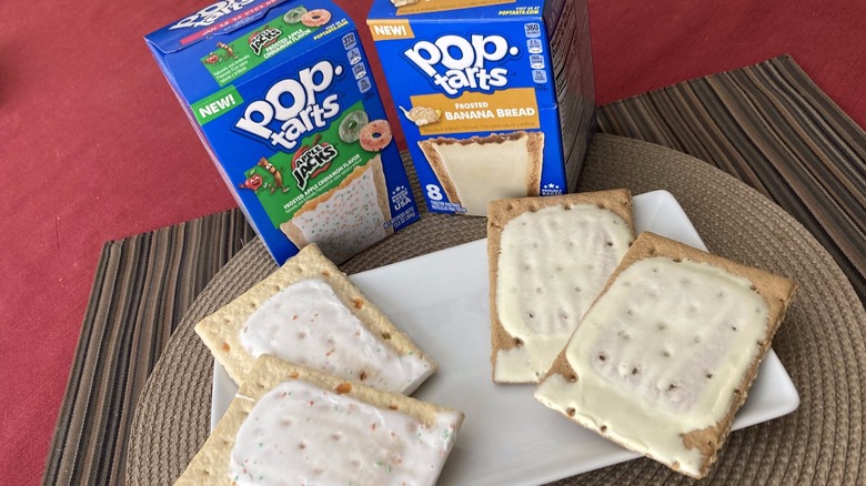 Pop-Tarts with boxes