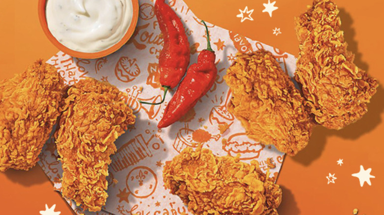 Popeye's ghost pepper wings