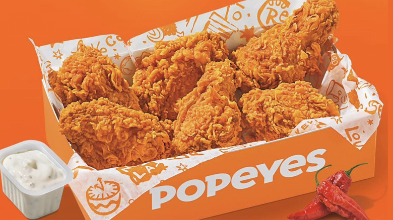 popeye's spicy chicken