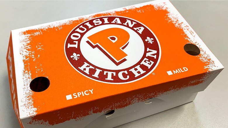 Popeyes food box