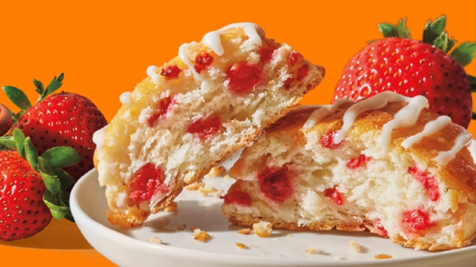 Popeyes Is Bringing The Sweetness With New Strawberry Biscuits