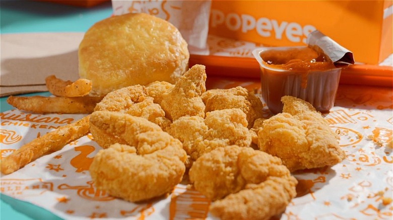 popeyes chicken meal