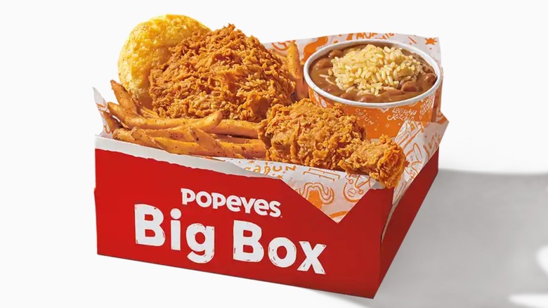 Popeyes $6 Big Box Deal: Get Fried Chicken, Two Sides, and a Biscuit -  Thrillist