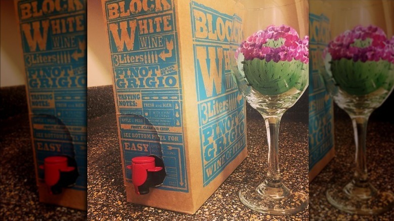 Block White Wine Pinot Grigio