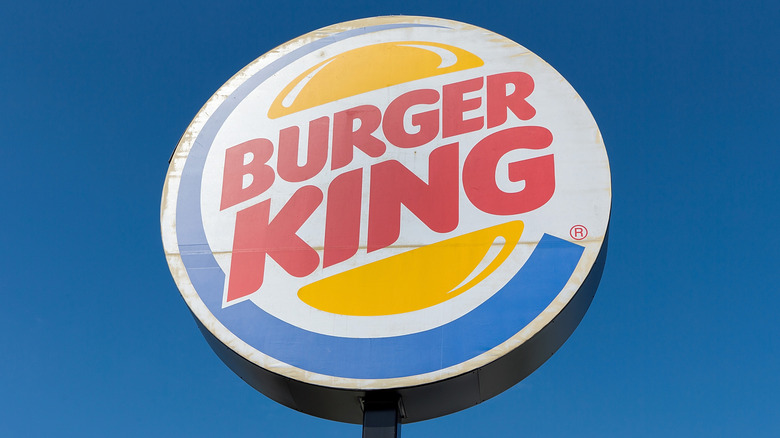 Burger King sign