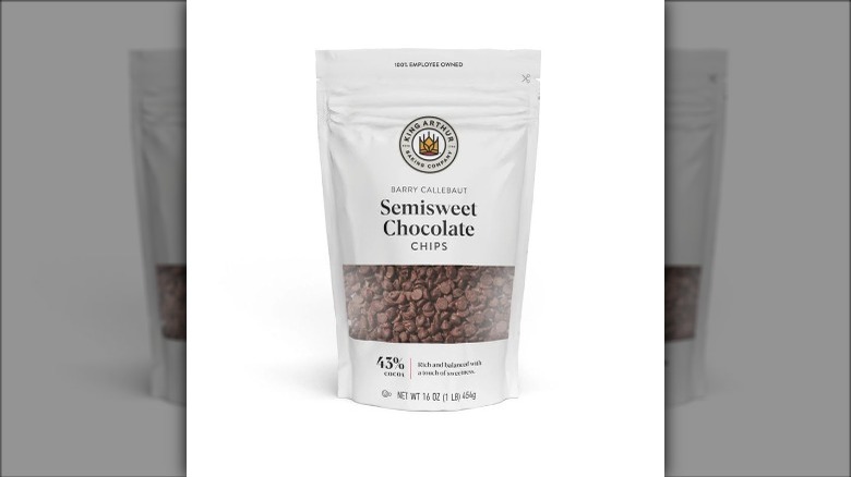 King Arthur packaged Callebaut chocolate chips