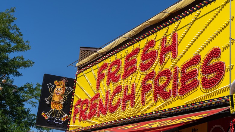 Fries at the fair