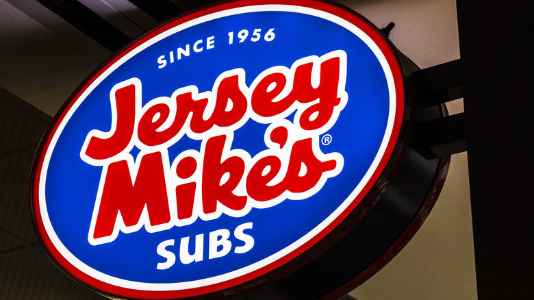 Jersey Mike's sign