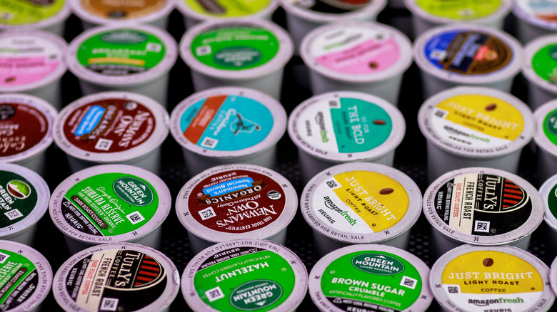 Variety of K-Cups for Keurig machine