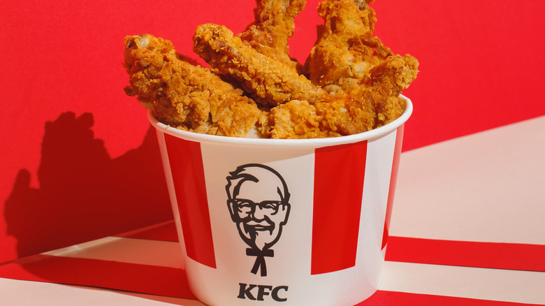 KFC chicken bucket