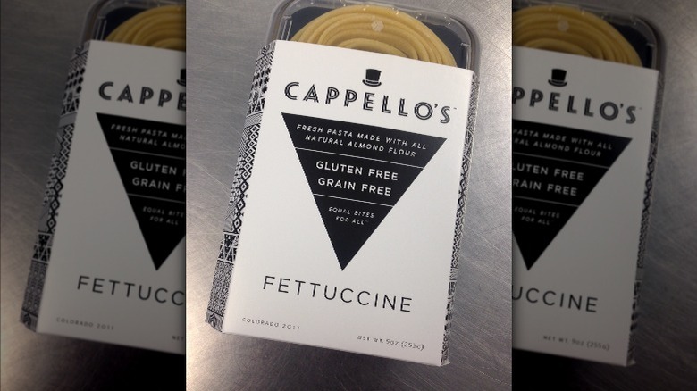 A box of Capello's Gluten-Free Fettuccine