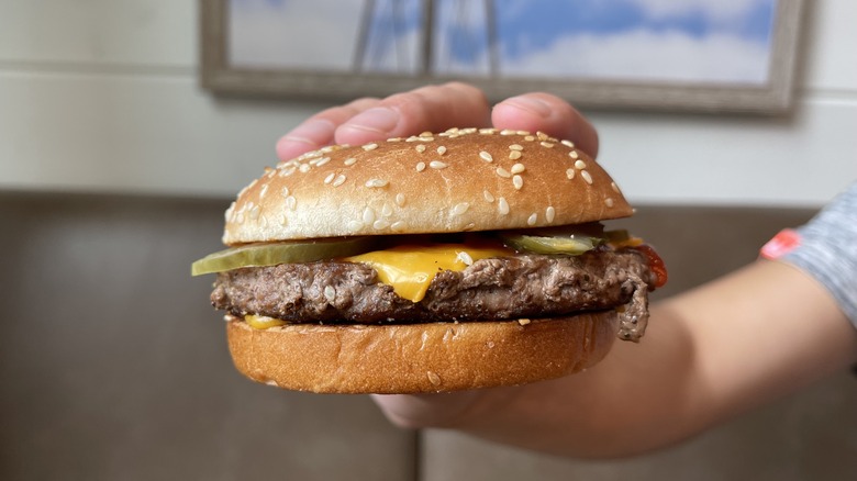 double big mac with quarter pounder patties double big mac with quarter pounder patties