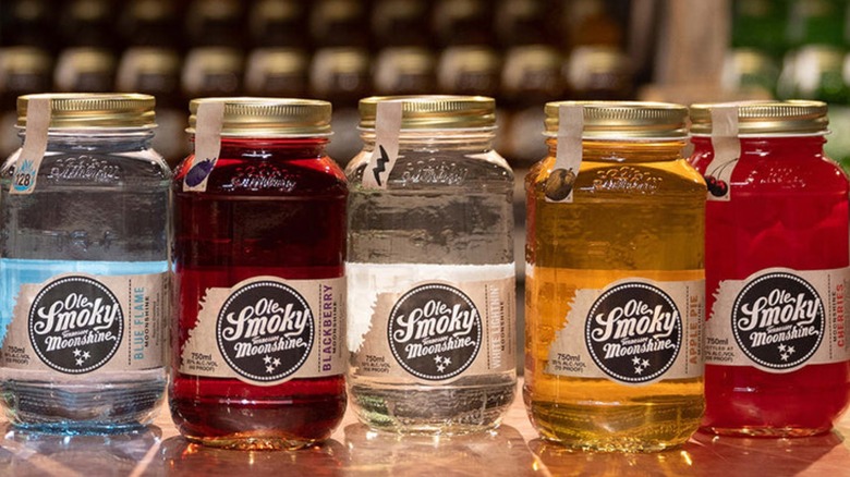 Ole Smoky Mountain Moonshine flavors