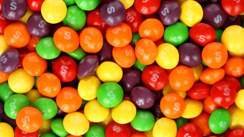 Skittles candy colors