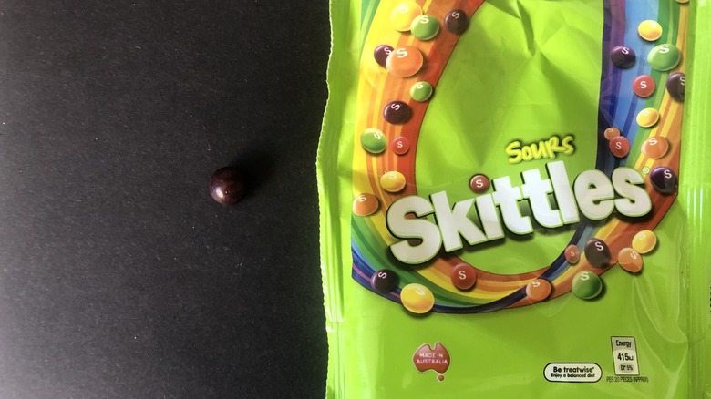 Sour Grape Skittle
