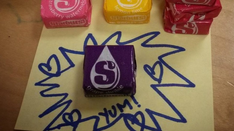 grape slushie starburst