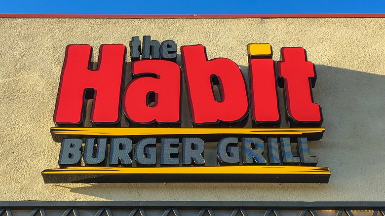 The Habit Burger Grill sign