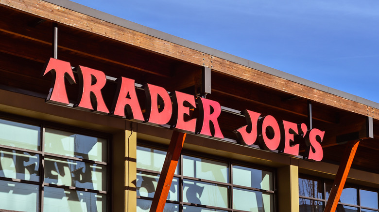 trader joe's sign