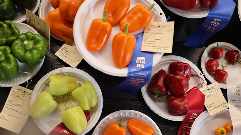 Variety of Chili Peppers