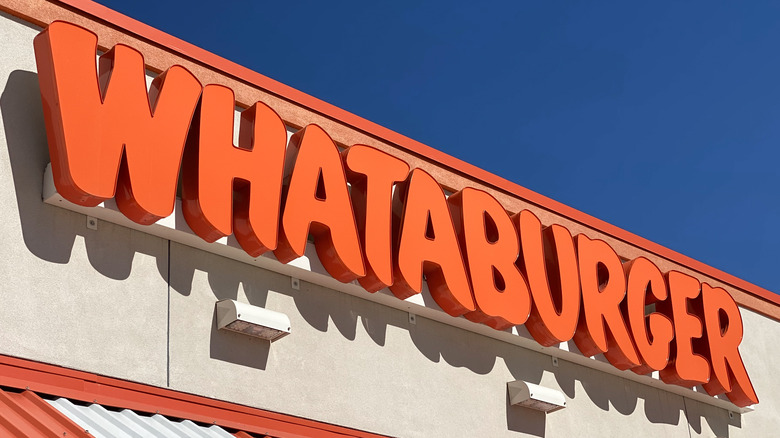 Whataburger sign