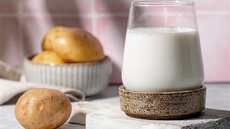 Potatoes and milk