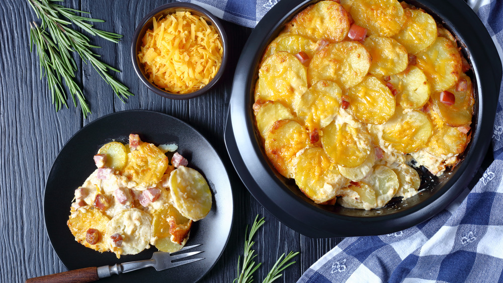 scalloped potatoes