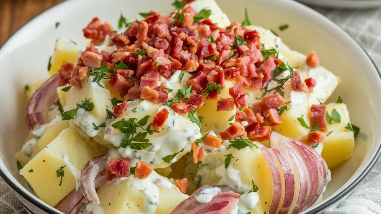 Potato Salad Gets A Major Flavor Boost From This German Staple